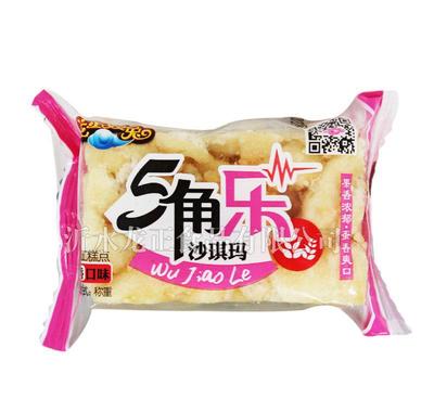 龍正食品 5角沙琪瑪，蛋香濃郁的批發餅糕點休閑小吃